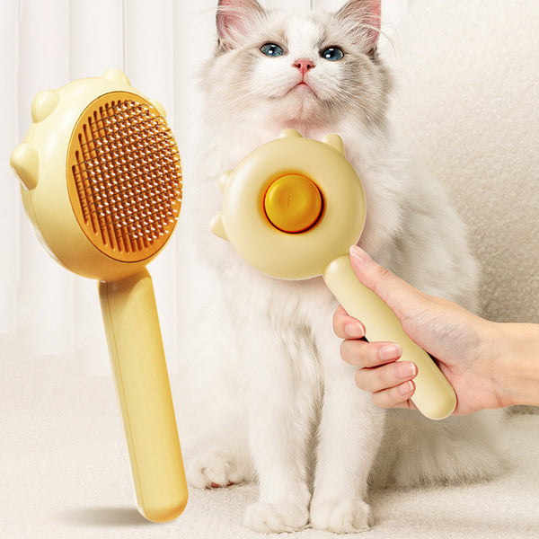 FurEase Grooming Brush – Massage & Shedding Control