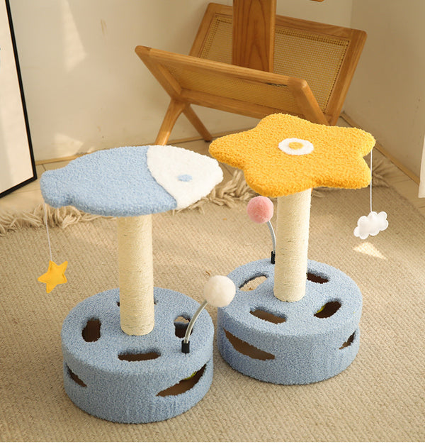 Kitten Cat Climbing Frame Small Cat Scratching Post Sisal Scratching Board