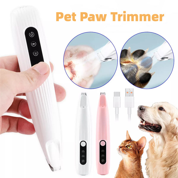 GlowTrim Pet Clipper – LED Precision for Paws & Fur